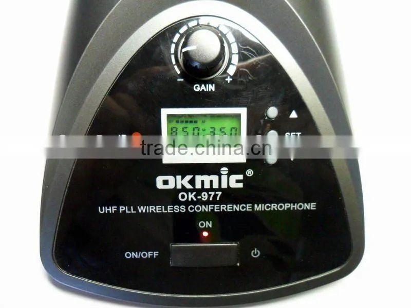 OK-8008 UHF/PLL 8 Channel wirelesss microphone system