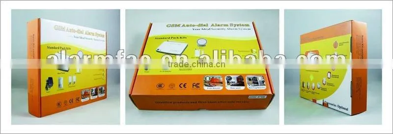 New wireless sim card alarm system With built-in PIR sensor YL-007M3F