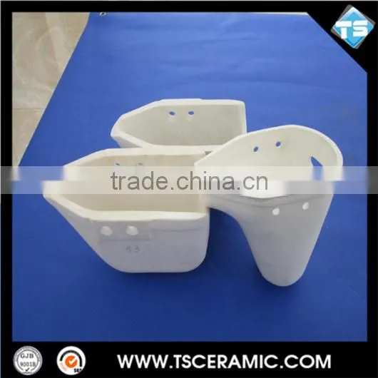 aluminum titanate pouring ladles for foundry 2-5kgs