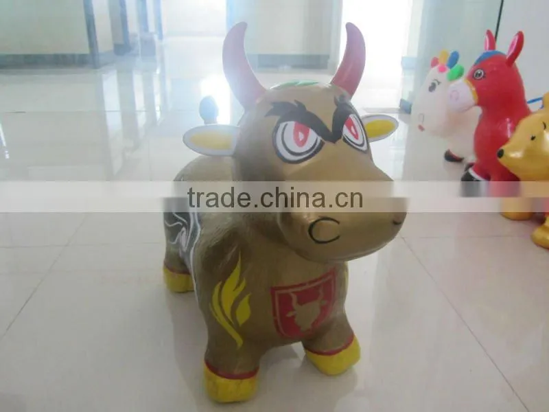 stock jump animal/pvc jumping animal/kids toy animal