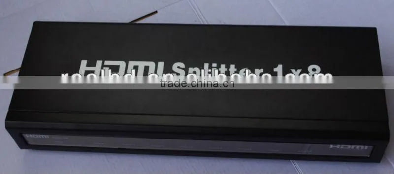 v1.4 1x8 port HDMI Splitter 1080p with hdcp key