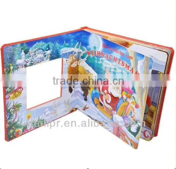 Hot sale Children book / Printing children board book / Pop up book *B20130819-12