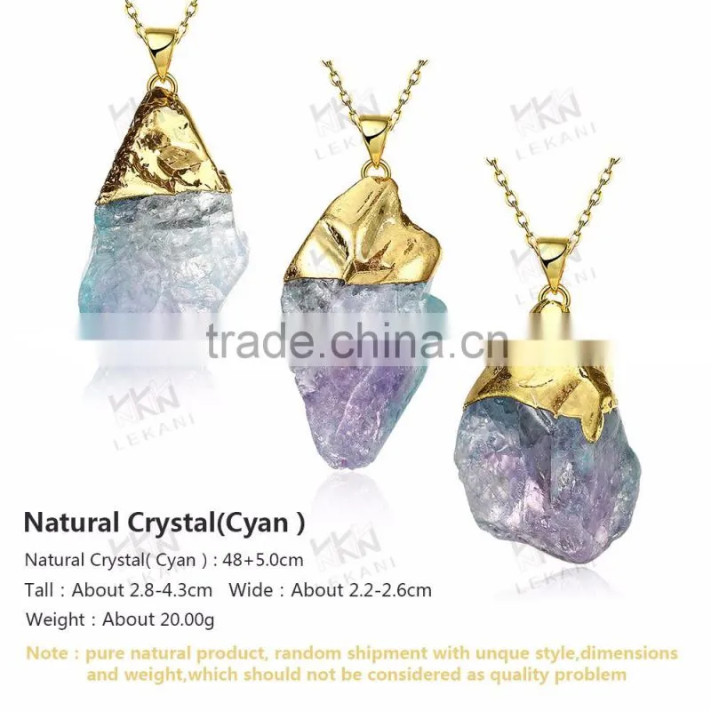 Fashion single stone pendant necklace women, Beautiful one stone pendant