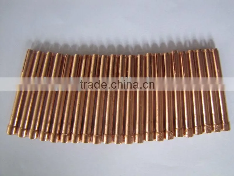 Tungsten electrode clamp