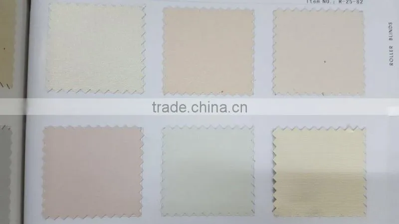 2016 hot sale100% polyester blackout double roller blind curtain