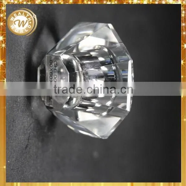 Top level manufacture crystal silver candle holders