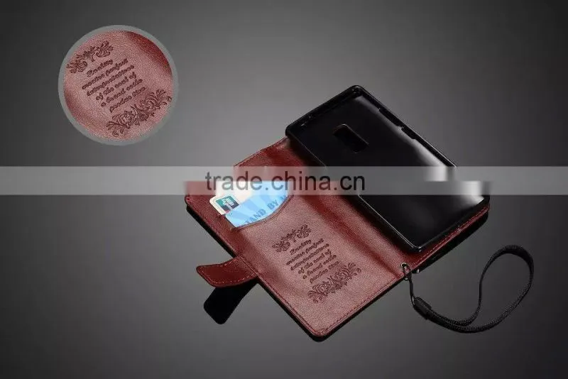 Original K-COOL Genuine Leather Case For One plus One Phone Flip Cover Case with card slot MT-4677