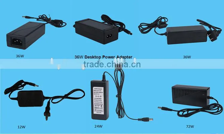 36w 12V3A 24V1.5A 18V2A 9V4A Desktop PC Power Adapter