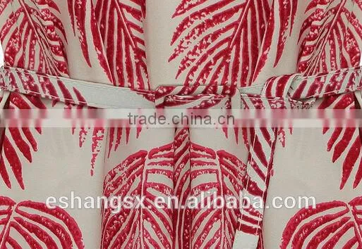 Ladies fashion off shoulder linen dress