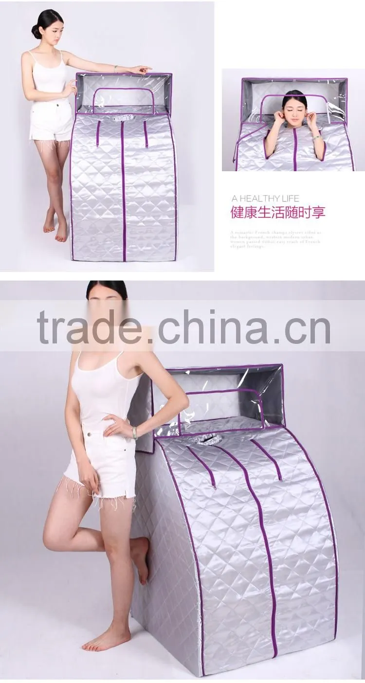 CE SASO Portable Mini Steam Sauna Price With Head Cover