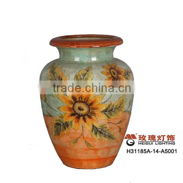 porcelain cylinder vase by handmade