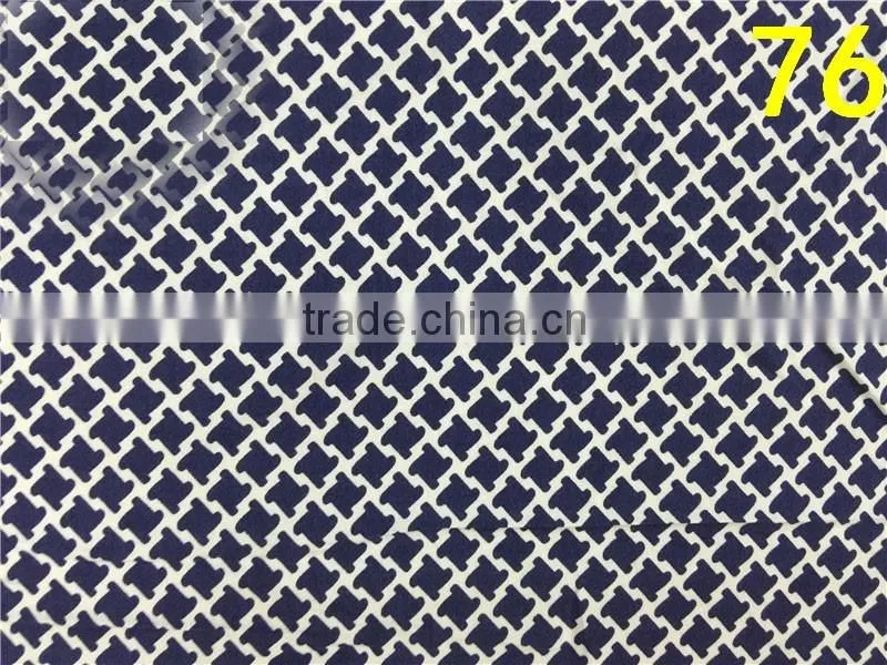 100% printed viscose stock wholesale shirting fabric