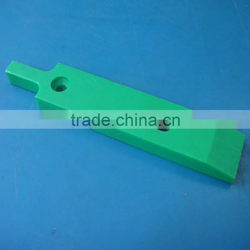 high quanlity black cnc precision machining HDPE plastic block uhmwpe parts