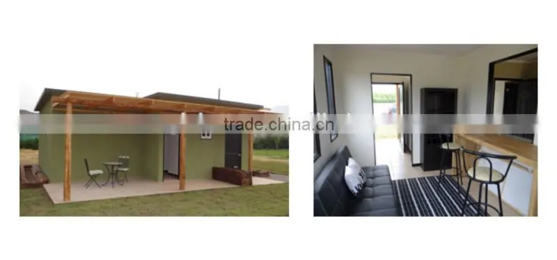 New Prefab House with foam cement material