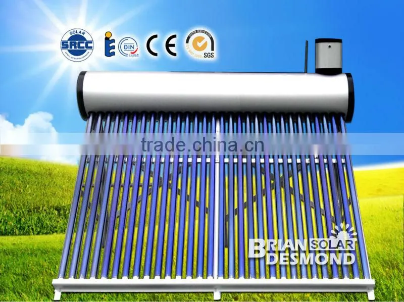 Evacuated Tube Solar Thermal Hot Water