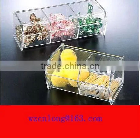 Clear acrylic freestanding sign holder
