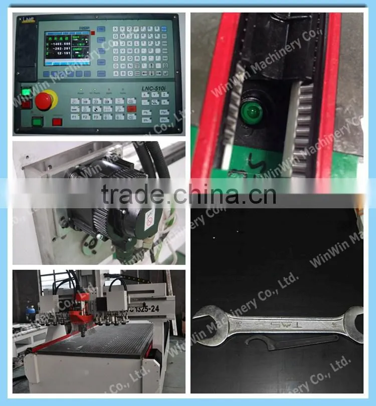 China Good Character 3 Axis SA1230 CNC Router/ Pvc Window Machine