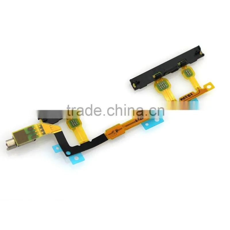 100% warranty power switch flex cable for sony z3 mini power volume flex cable