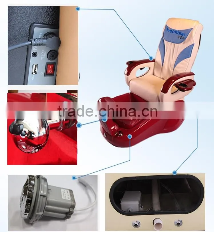 hot sale foot spa pedicure chair with magnetic jet