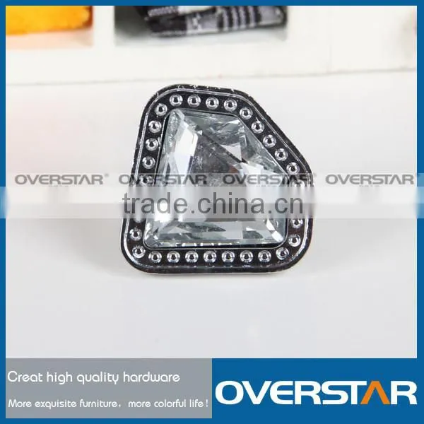 High Quality Diamond Crystal Acrylic Cabinet Door Knob
