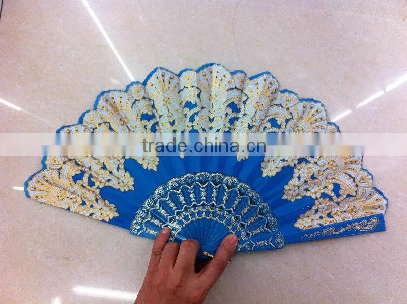 small plastic print fan for advertising