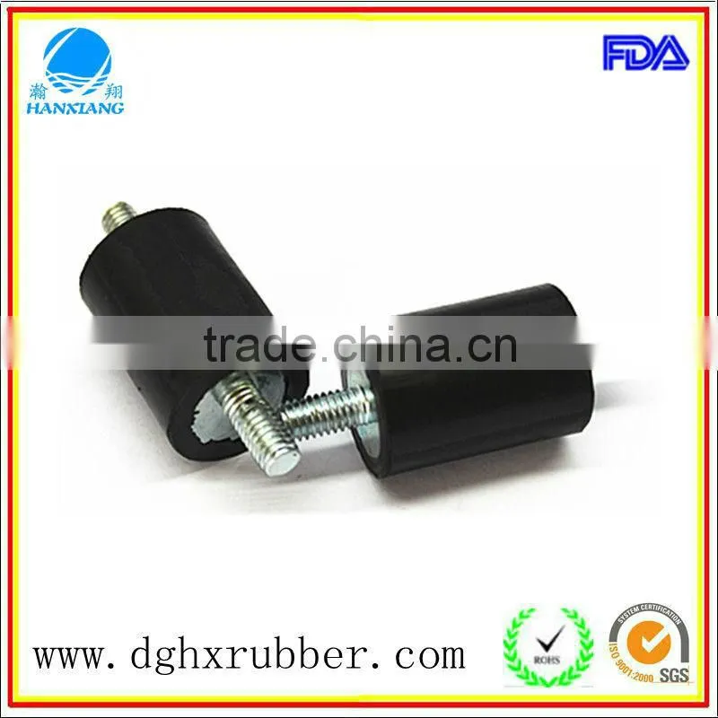 High quality rubber feet with metal for Aerospace and aviation instrument