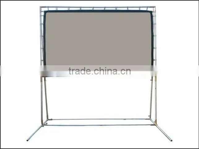Transparent projection film
