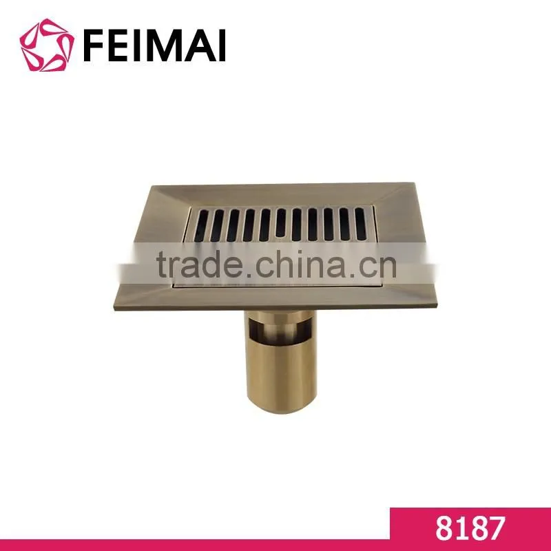 Antique Bronze Floor Shower Drainer for Bathroom