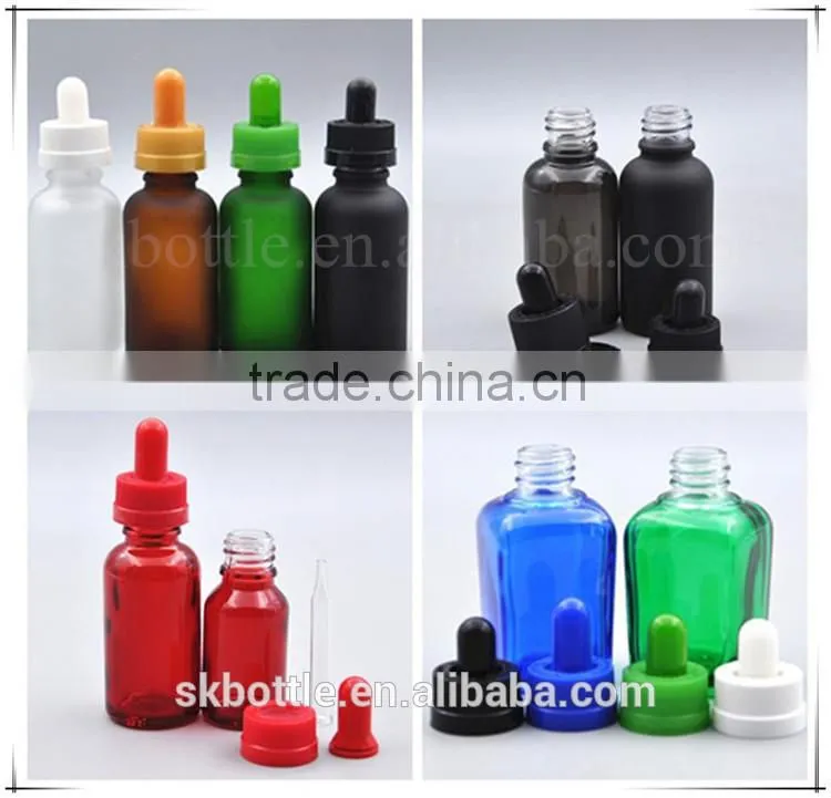 e liquid essential oil glass dropper bottle with tube