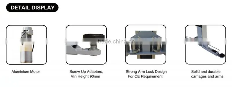 Clear floor two post car lift electric release original manufacturer