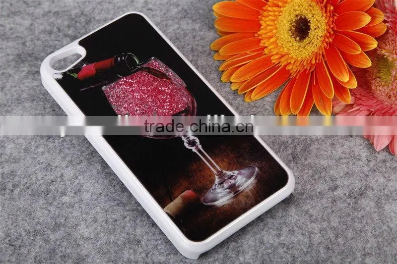 Accessories For IPHONE 5C Stylish Bling Glitter Heart Hard Mobile Phone Case Cover