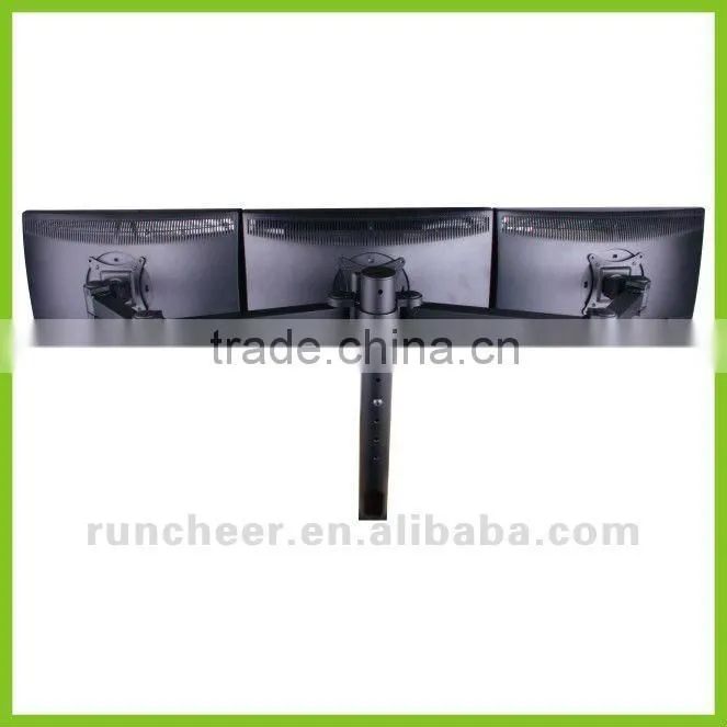 LCD482-T Desktop LCD Mount for Triple Monitors