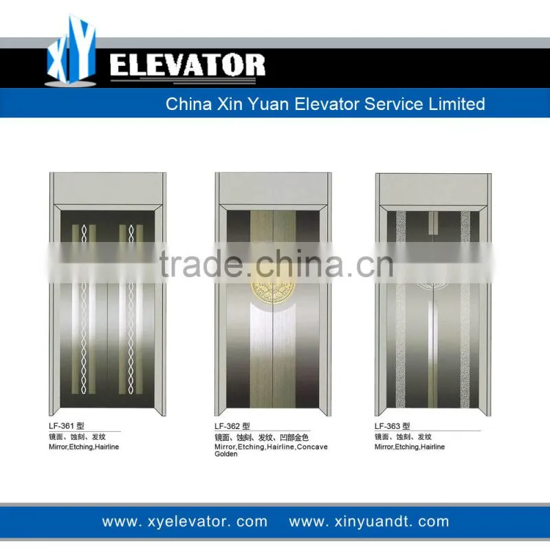 XY Elevator Automatic Door Panels Etching Door Panels