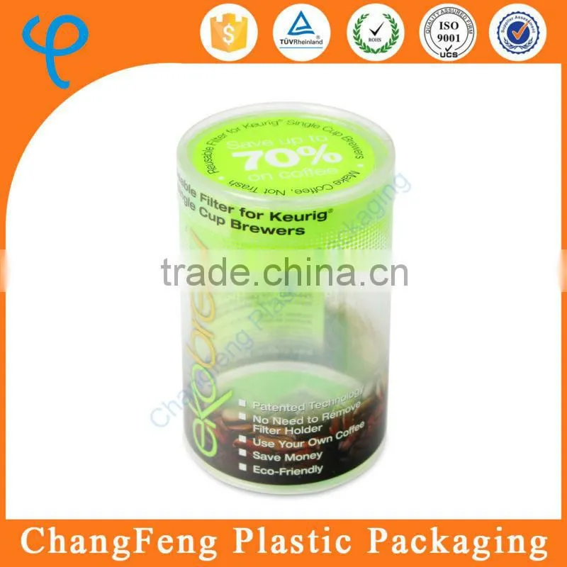 Eco-friendly Cylinder Clear Box