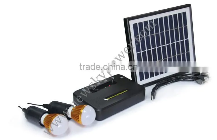 High Quality portable small mini solar lighting system solar home lighting kit home solar lighting system