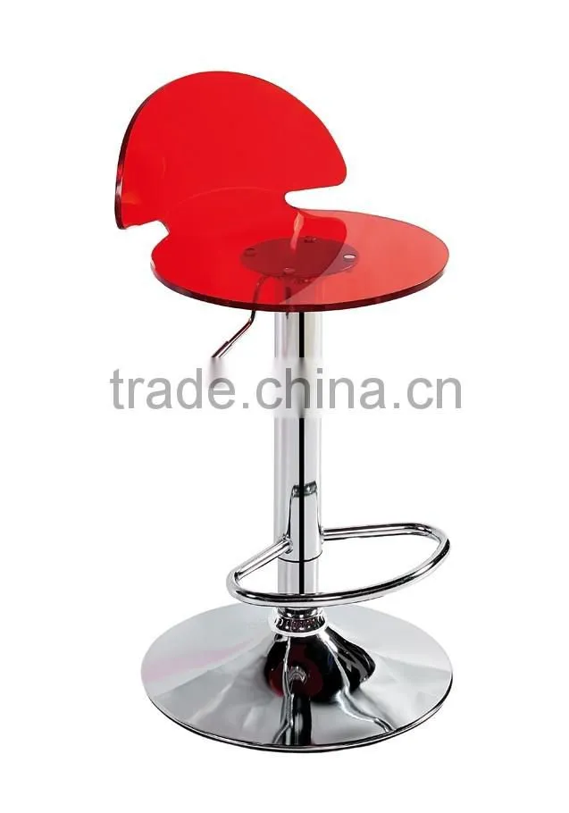 Italian Clear Acrylic Transparent Funky Bar Stool