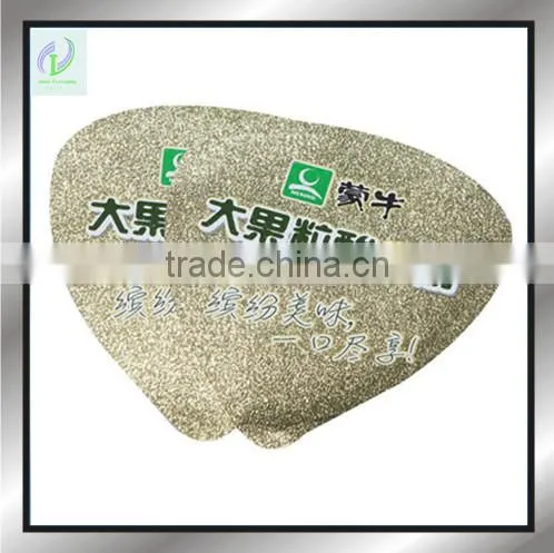 Yogurt Cup Hot Laminated Aluminum Foil Lids Film