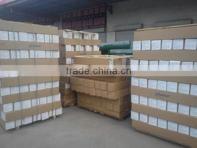 A large supply of aluminum wire mesh aluminum window screen