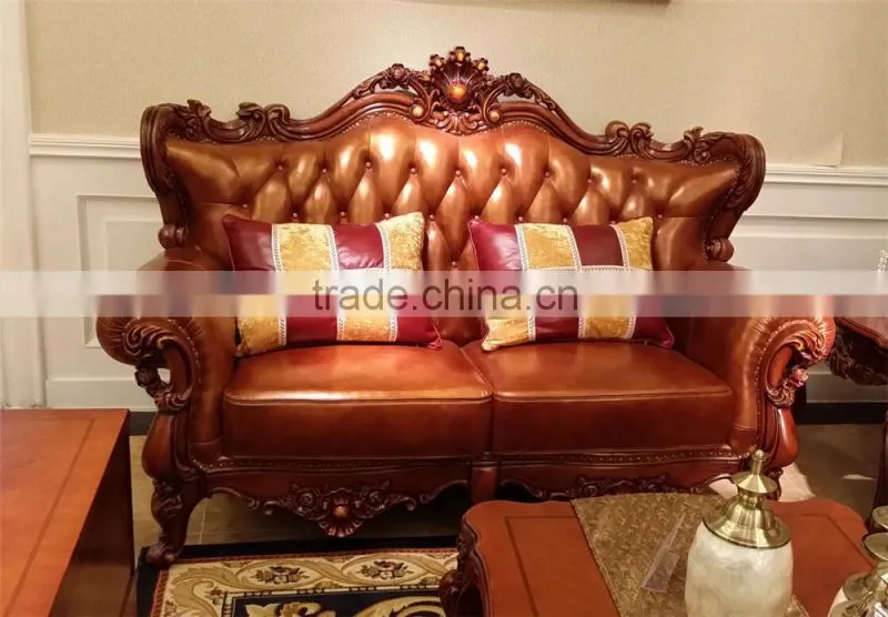 Cheer sofa design buying from china leather sofa. antique hand carved wood furniture