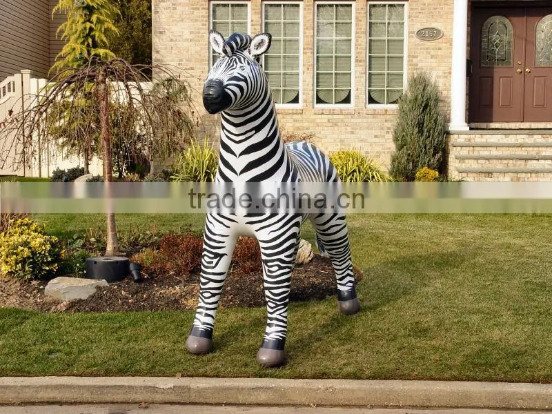Inflatable huge zebra