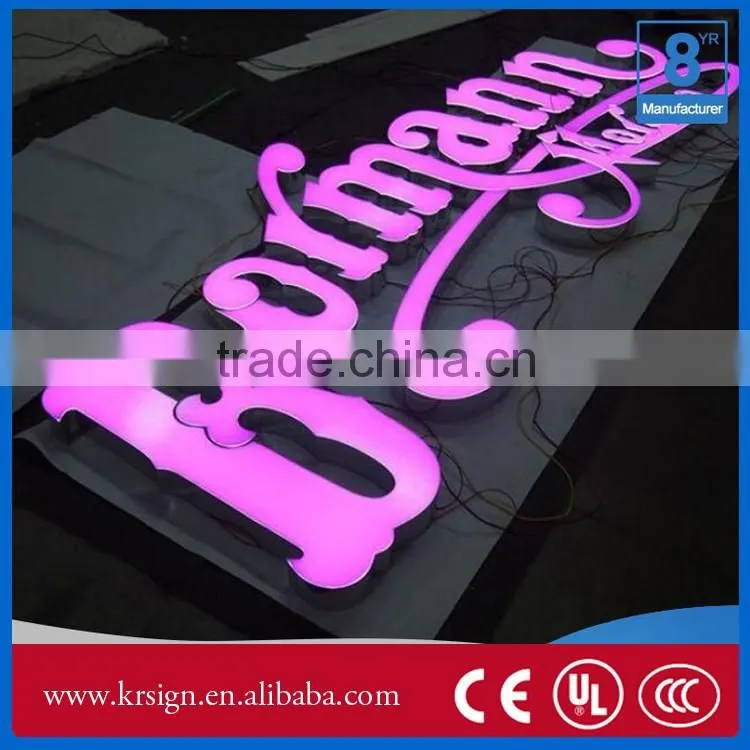 custom electronic letter signs free shipping for bulk order