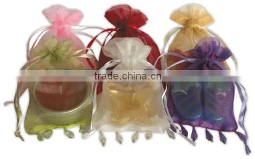 Affordable Organza Bags With Ribbon Drawstring