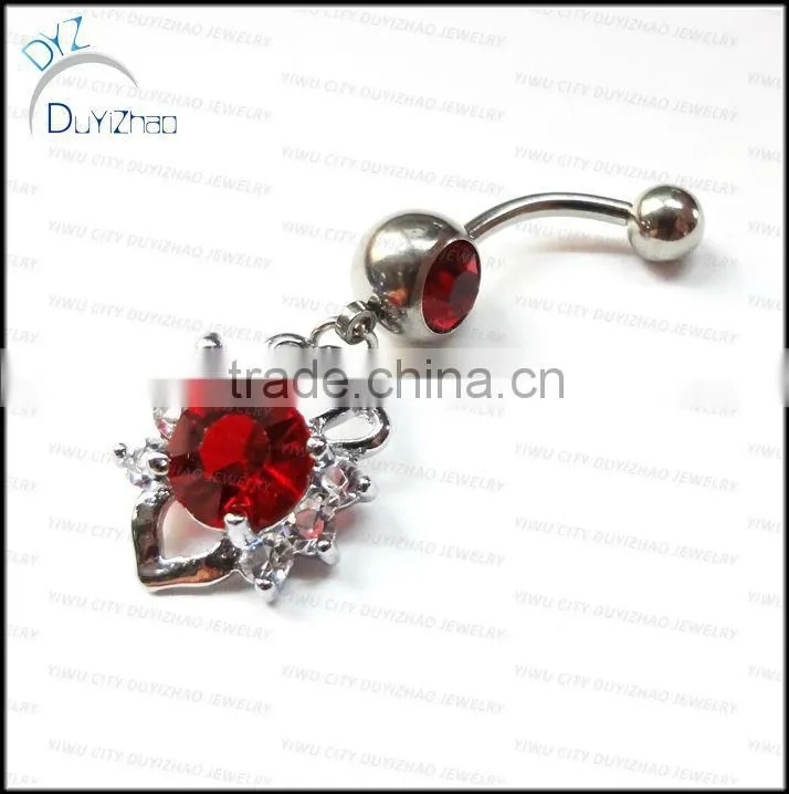 hot sale navel belly button rings cubic belly ring 2013 new products