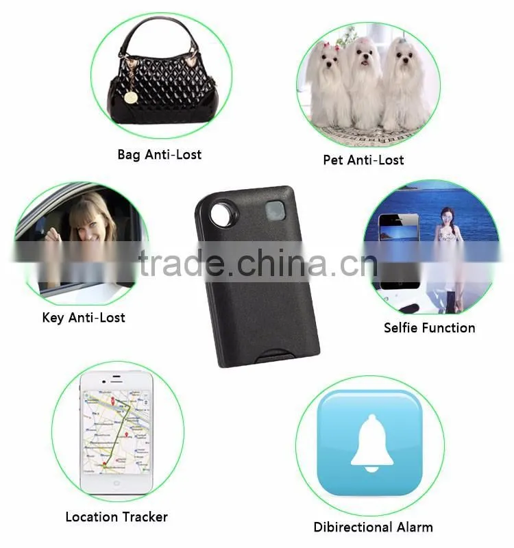 Gleese personal keychain alarm key finder wallet finder for mobile phone