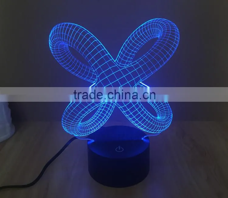 7 Color Changing 3D Lamp