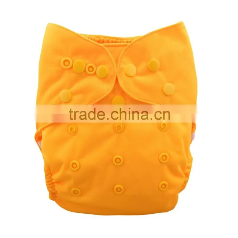 Alva Hot Sale Solid Color Nappy Cover Reusable and Washable Baby Diaper Cover