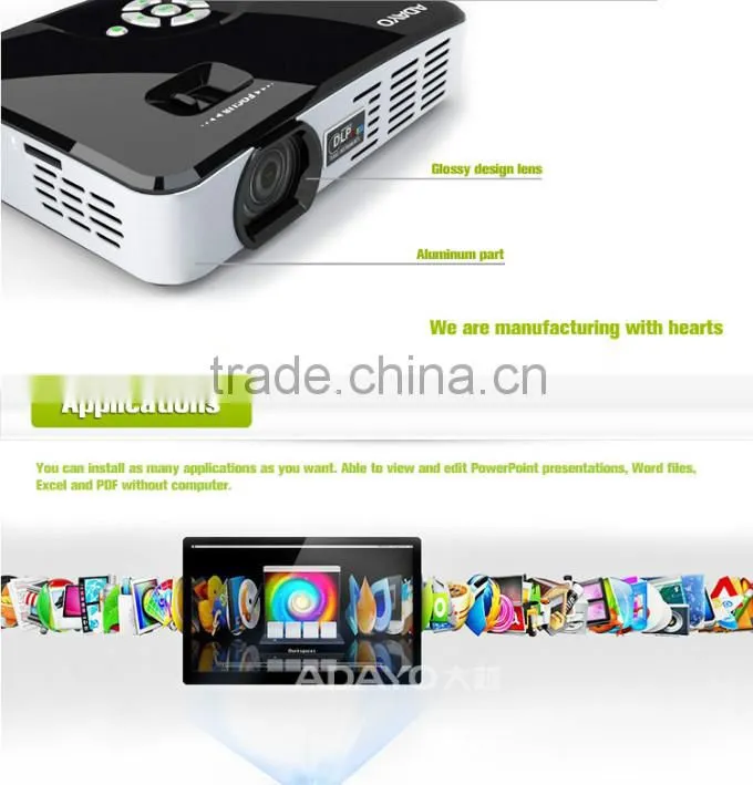 WIFI mini portable HD projector (SMP7047)