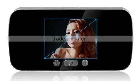 2013 Hot Sale Video Peephole Door Camera/ Door Peep Hole Viewer With Bell,Visual,Nightvision,Automatic Detection,Leaving Message