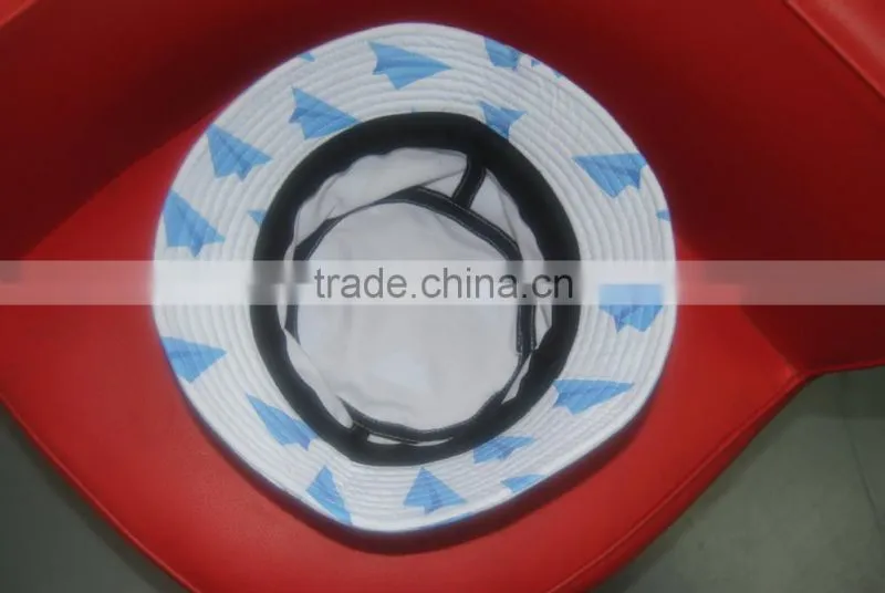 two tone custom bucket hat/ fishing hat with printing