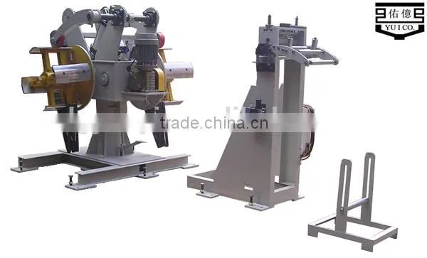 hydraulic mandrel expansion uncoiler machine